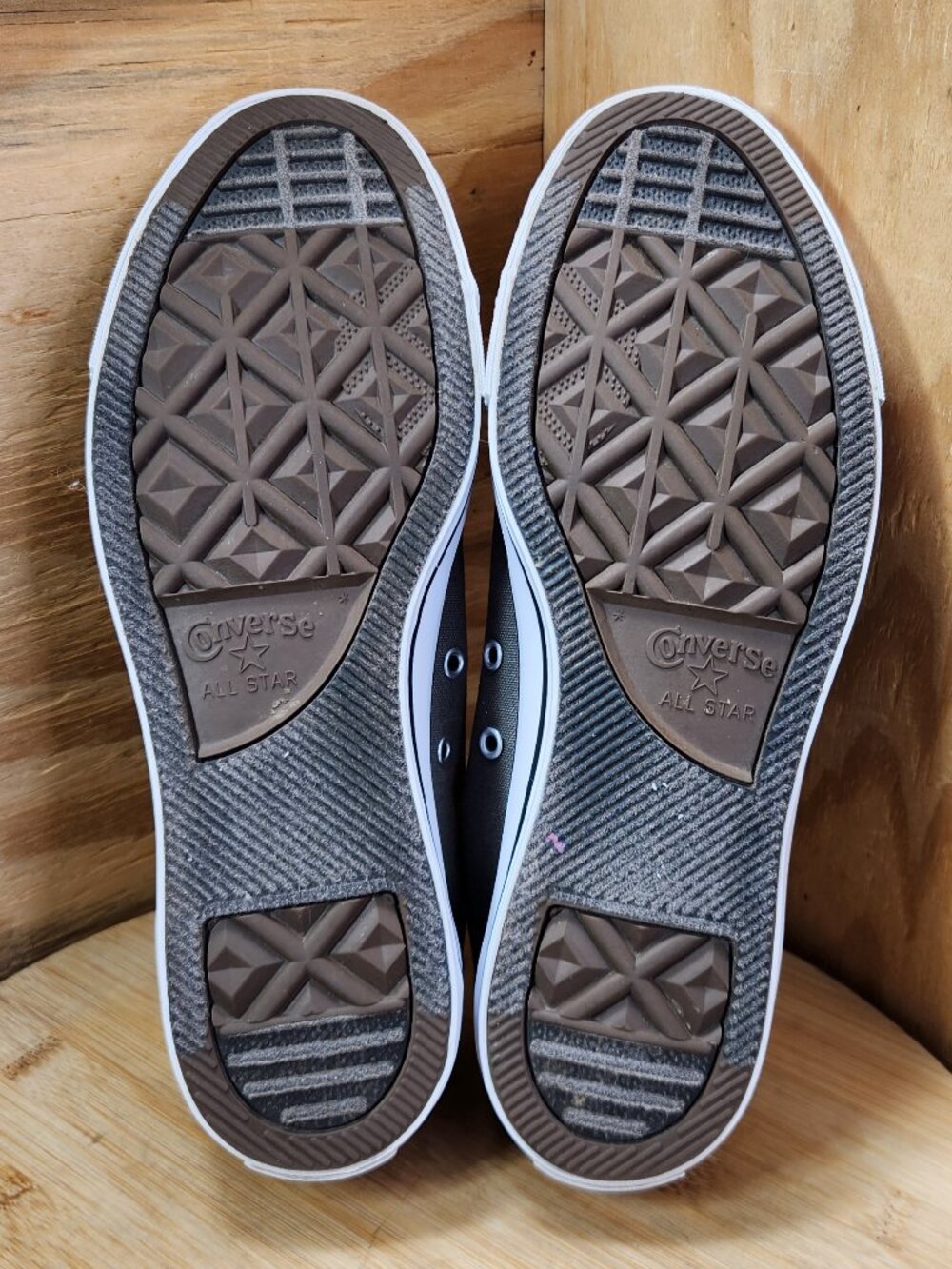 Converse Chuck Taylor All Star OX Womens Gray Low Top Sneakers Size 11 - Picture 8 of 9